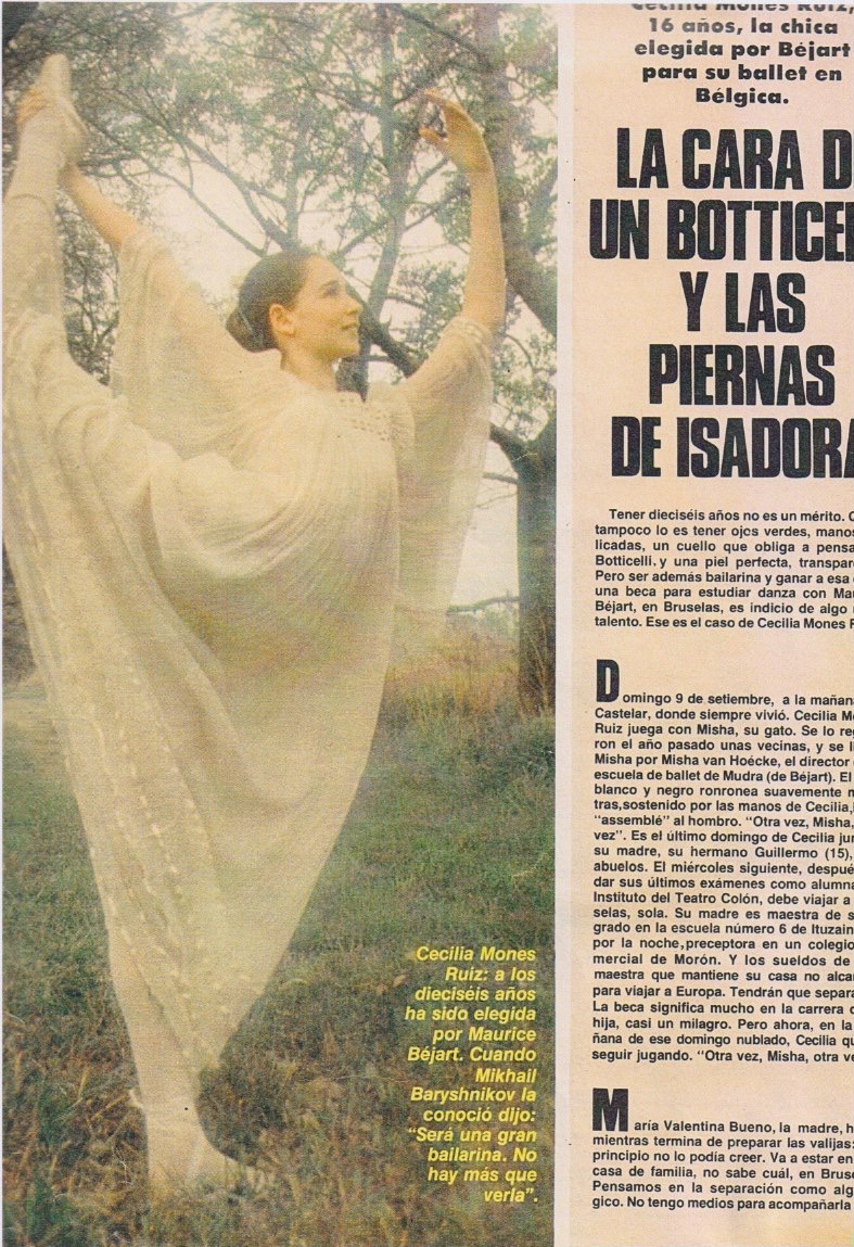 Cécilia Mones, 16 ans